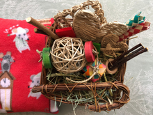 Load image into Gallery viewer, Chirping Chins' Christmas Gift Chew Basket *Limited*