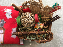Load image into Gallery viewer, Chirping Chins' Christmas Gift Chew Basket *Limited*