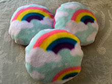 Load image into Gallery viewer, Rainbow Cloud Chin Pillow Bed Buddy
