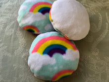 Load image into Gallery viewer, Rainbow Cloud Chin Pillow Bed Buddy