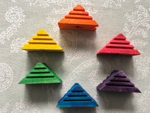 Load image into Gallery viewer, Small Kiln-Dried Pine Triangle Block