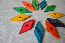 Load image into Gallery viewer, Misfit Small Kiln-Dried Pine Diamonds