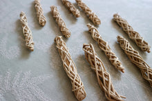 Load image into Gallery viewer, Natural Vine Twisties (packs of 10) - twists - Chinchilla/Rat/Degu/Rabbit/Guinea Pig/Squirrel/Hamster Chew Toy Cage Accessories Toss Toy
