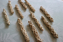 Load image into Gallery viewer, Natural Vine Twisties (packs of 10) - twists - Chinchilla/Rat/Degu/Rabbit/Guinea Pig/Squirrel/Hamster Chew Toy Cage Accessories Toss Toy