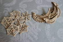 Load image into Gallery viewer, Natural Small Vine Moons & Webs (packs of 12) - Chinchilla/Rat/Degu/Rabbit/Guinea Pig/Hamster Chew Toy Accessory *LIMITED*