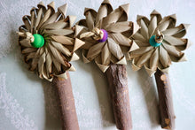 Load image into Gallery viewer, Chin Apple Garden - Apple Wood & Palm (pack of 3) - Chinchilla/Rat/Degu/Rabbit/Guinea Pig/Hamster Chew Toy Accessory