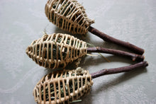 Load image into Gallery viewer, Chin Lollies - Apple Wood, Vine, Hay, Rose Hip and Hibiscus (pack of 3) - Chinchilla/Rat/Degu/Rabbit/Guinea Pig/Hamster Chew Toy Accessory