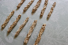 Load image into Gallery viewer, Natural Vine Twisties (packs of 10) - twists - Chinchilla/Rat/Degu/Rabbit/Guinea Pig/Squirrel/Hamster Chew Toy Cage Accessories Toss Toy