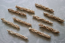Load image into Gallery viewer, Natural Vine Twisties (packs of 10) - twists - Chinchilla/Rat/Degu/Rabbit/Guinea Pig/Squirrel/Hamster Chew Toy Cage Accessories Toss Toy