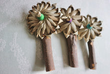 Load image into Gallery viewer, Chin Apple Garden - Apple Wood & Palm (pack of 3) - Chinchilla/Rat/Degu/Rabbit/Guinea Pig/Hamster Chew Toy Accessory