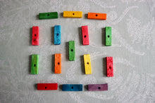 Load image into Gallery viewer, Mini Rainbow Bites (pack of 15) - Chinchilla/Rat/Degu/Rabbit/Guinea Pig/Squirrel/Hamster Chew Toy Cage Accessories Toss Toy