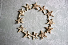 Load image into Gallery viewer, Natural Small Vine Stars (pack of 12) - Chinchilla/Rat/Degu/Rabbit/Guinea Pig/Squirrel/Hamster Chew Toy Cage Accessories Toss Toy