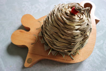 Load image into Gallery viewer, Domed Hay Cake - Chinchilla/Degu/Rabbit/Guinea Pig Foraging Chew Toy Toss Toy Cage Accessories