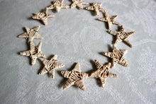 Load image into Gallery viewer, Natural Small Vine Stars (pack of 12) - Chinchilla/Rat/Degu/Rabbit/Guinea Pig/Squirrel/Hamster Chew Toy Cage Accessories Toss Toy