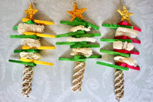 Load image into Gallery viewer, Christmas Tree - Kiln-dried (KD) Pine, Grapevine and Loofa Chinchilla/Rat/Degu/Rabbit/Guinea Pig/Hamster Chew Toy