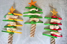 Load image into Gallery viewer, Christmas Tree - Kiln-dried (KD) Pine, Grapevine and Loofa Chinchilla/Rat/Degu/Rabbit/Guinea Pig/Hamster Chew Toy