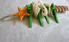 Load image into Gallery viewer, Christmas Tree - Kiln-dried (KD) Pine, Grapevine and Loofa Chinchilla/Rat/Degu/Rabbit/Guinea Pig/Hamster Chew Toy