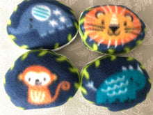 Load image into Gallery viewer, Circular Jungle Animal Chin Rest Throw Pillow (Set of 3) – All Anti-pill Fleece Chinchilla / Rat / Degu / Rabbit / Guinea Pig Cage Accessory