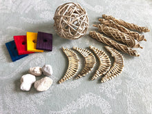 Load image into Gallery viewer, How YOU Chewin'? - Chinchilla/Rat/Degu/Rabbit/Guinea Pig/Hamster Chew Toy Bundle Toss Toy Parts Sampler Cage Accessories