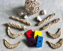 Load image into Gallery viewer, How YOU Chewin'? - Chinchilla/Rat/Degu/Rabbit/Guinea Pig/Hamster Chew Toy Bundle Toss Toy Parts Sampler Cage Accessories