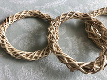 Load image into Gallery viewer, Natural 4 Inch Grapevine Wreath Chews (pack of 3) - Chinchilla/Rat/Degu/Rabbit/Guinea Pig/Hamster Chew Toy Cage Accessories Toss Toy Bundle