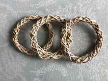 Load image into Gallery viewer, Natural 4 Inch Grapevine Wreath Chews (pack of 3) - Chinchilla/Rat/Degu/Rabbit/Guinea Pig/Hamster Chew Toy Cage Accessories Toss Toy Bundle