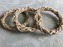 Load image into Gallery viewer, Natural 4 Inch Grapevine Wreath Chews (pack of 3) - Chinchilla/Rat/Degu/Rabbit/Guinea Pig/Hamster Chew Toy Cage Accessories Toss Toy Bundle