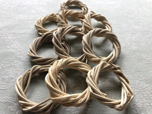 Load image into Gallery viewer, Small Natural 2 Inch Grapevine Mini-Wreath Chews (pack of 10) - Chinchilla/Rat/Degu/Rabbit/Guinea Pig/Hamster Chew Toy Toss Toy