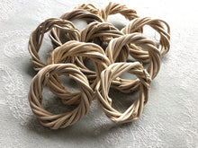 Load image into Gallery viewer, Small Natural 2 Inch Grapevine Mini-Wreath Chews (pack of 10) - Chinchilla/Rat/Degu/Rabbit/Guinea Pig/Hamster Chew Toy Toss Toy