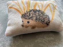 Load image into Gallery viewer, Large Autumnal Chin Rest Pillow Buddy Squirrel Hedgehog - All Anti-pill Fleece Chinchilla / Rat / Degu / Rabbit / Guinea Pig Cage Accessory