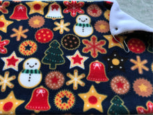 Load image into Gallery viewer, Christmas Cookies/Cream All Anti-pill Fleece Hammock Pillow Bedding Set - Chinchilla / Rat / Degu Cage Accessory