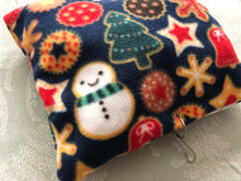 Load image into Gallery viewer, Christmas Cookies/Cream All Anti-pill Fleece Hammock Pillow Bedding Set - Chinchilla / Rat / Degu Cage Accessory