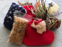 Load image into Gallery viewer, 2023 Chirping Chins' Christmas Stocking – Red or Snowflake Patterns - Chinchilla/Degu/Rat/Guinea Pig/Rabbit Chinchilla gift present