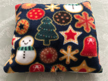 Load image into Gallery viewer, Christmas Cookies/Cream All Anti-pill Fleece Hammock Pillow Bedding Set - Chinchilla / Rat / Degu Cage Accessory