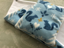 Load image into Gallery viewer, Winter Squirrel Hammock and Large Pillow Set