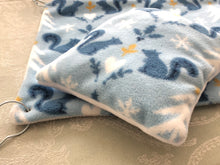 Load image into Gallery viewer, Winter Squirrel Hammock and Large Pillow Set