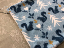 Load image into Gallery viewer, Winter Squirrel Hammock and Large Pillow Set