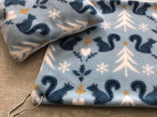 Load image into Gallery viewer, Winter Squirrel Hammock and Large Pillow Set