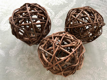 Load image into Gallery viewer, *New* Large Natural 3 Inch Unpeeled Grapevine Ball

