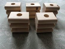 Load image into Gallery viewer, Natural Kiln-Dried Pine Ridged Blocks
