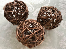 Load image into Gallery viewer, *New* Large Natural 3 Inch Unpeeled Grapevine Ball
