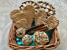 Load image into Gallery viewer, willow basket full of safe healthy chinchilla chew toys
