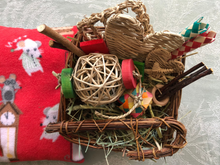 Load image into Gallery viewer, Chirping Chins&#39; Christmas Gift Chew Basket *Limited* *Free Domestic Shipping*
