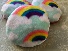 Load image into Gallery viewer, Rainbow Cloud Chin Pillow Bed Buddy
