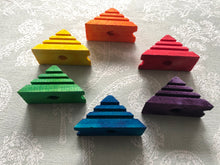 Load image into Gallery viewer, Small Kiln-Dried Pine Triangle Block
