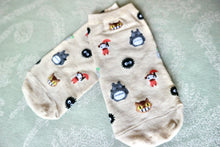 Load image into Gallery viewer, Women&#39;s Cotton Totoro Socks – One Size - Heather
