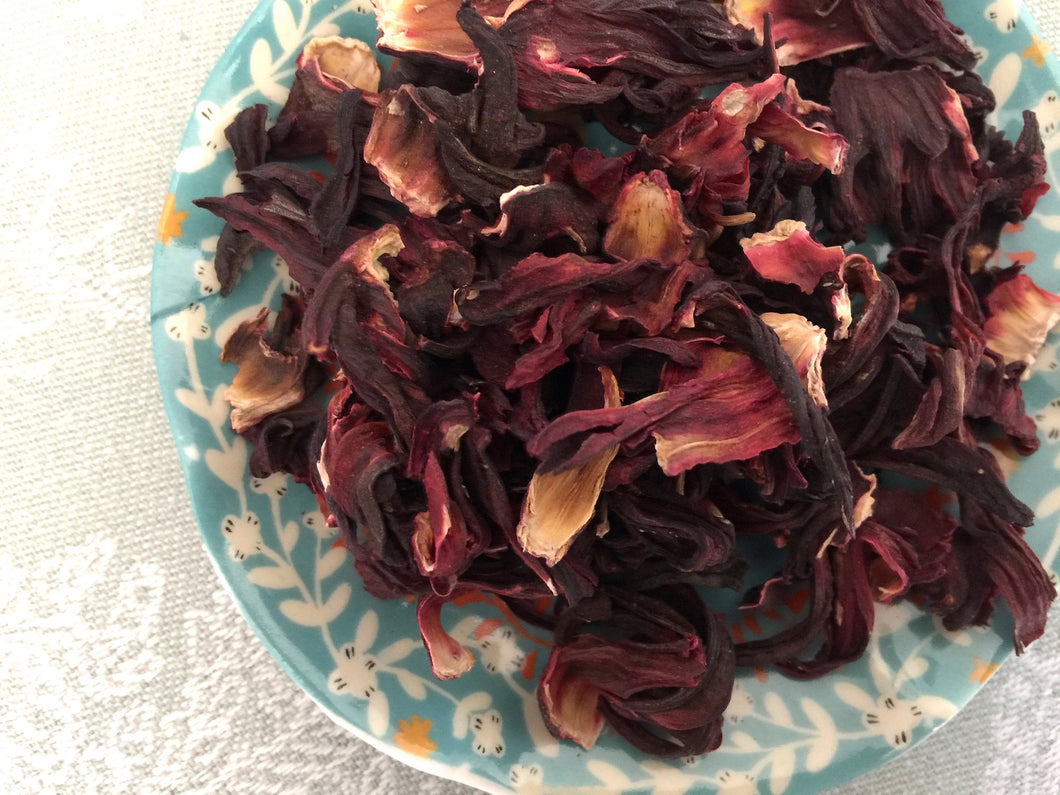 Dried Hibiscus (20g./.71oz) - Chinchilla/Rat/Degu/Rabbit/Guinea Pig Treats