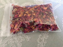 Load image into Gallery viewer, Dried red rose petals and buds (12 g./.42oz.) - Chinchilla/Rat/Degu/Rabbit/Guinea Pig Treats
