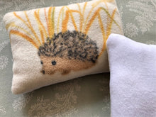 Load image into Gallery viewer, Large Autumnal Chin Rest Pillow Buddy Squirrel Hedgehog - All Anti-pill Fleece Chinchilla / Rat / Degu / Rabbit / Guinea Pig Cage Accessory
